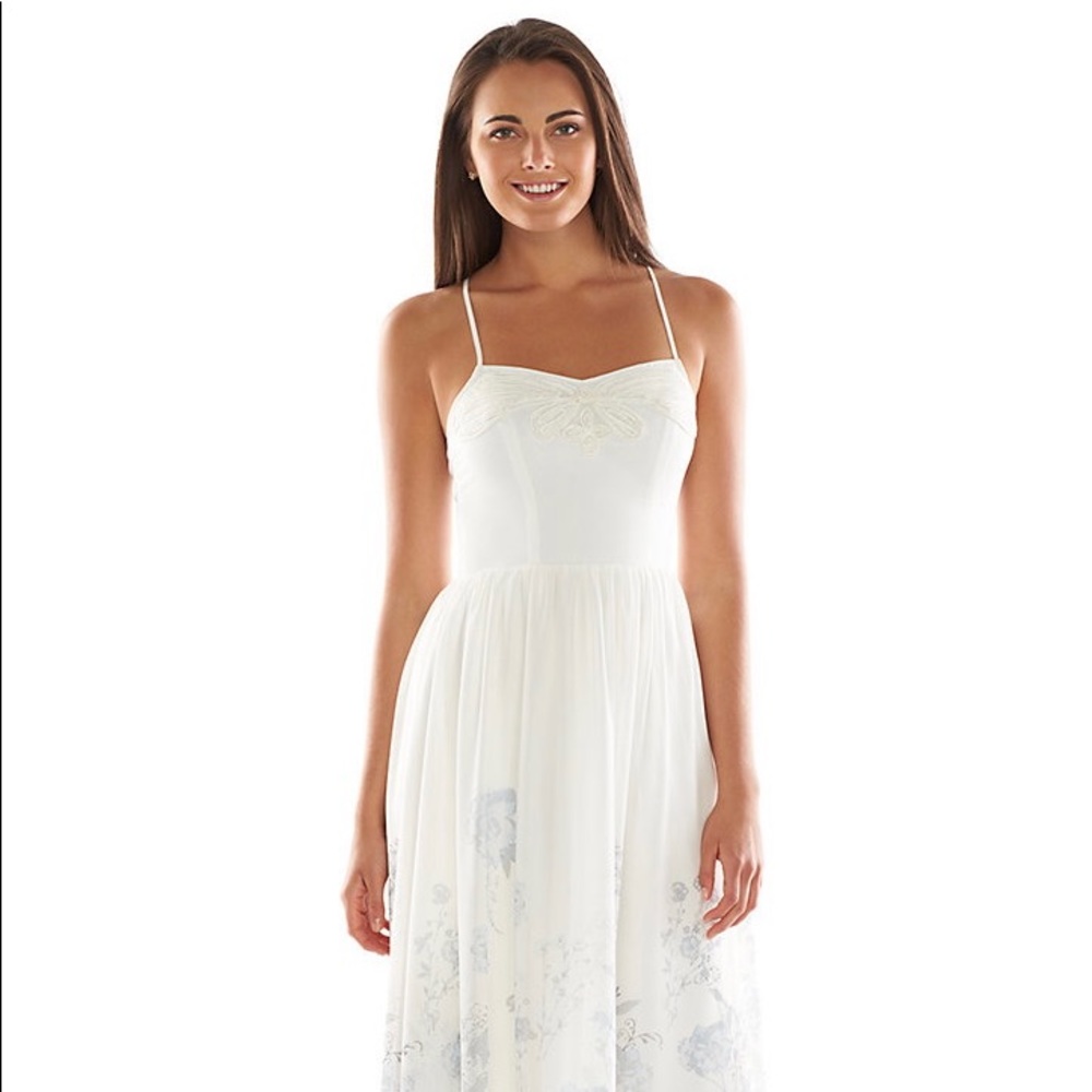 Disney’s Cinderella by Lauren Conrad Floral Maxi